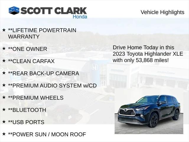 2023 Toyota Highlander XLE