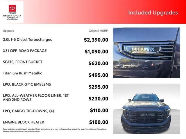 2022 GMC Sierra 1500 4WD Crew Cab Short Box Elevation