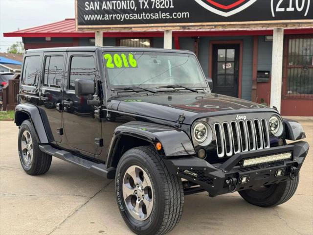 2016 Jeep Wrangler Unlimited Sahara for sale in San Antonio, TX