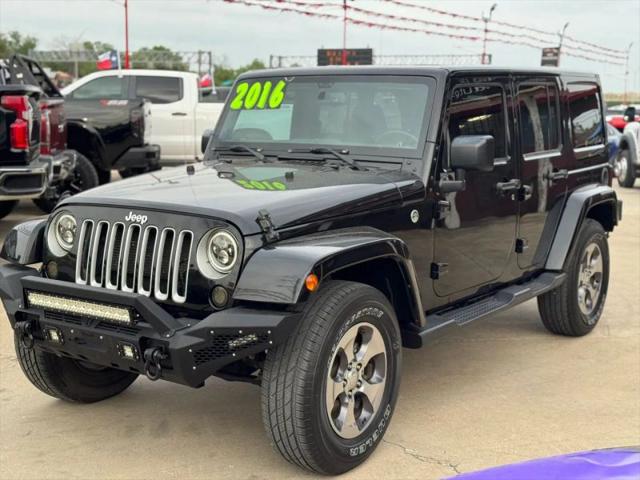 2016 Jeep Wrangler Unlimited Sahara