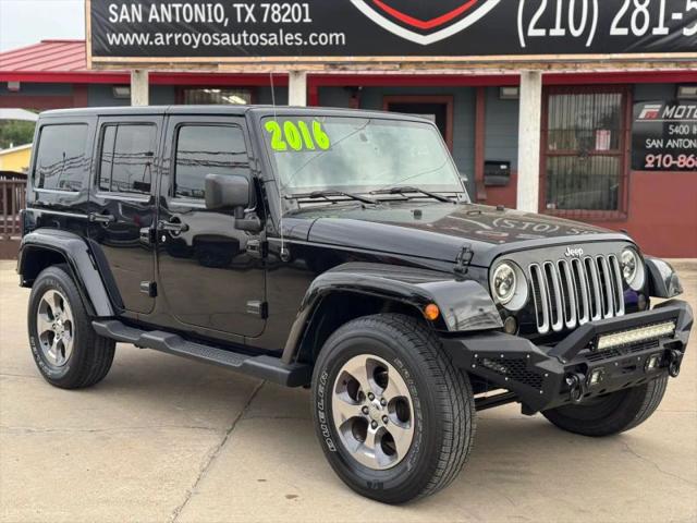 2016 Jeep Wrangler Unlimited Sahara