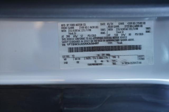 2024 Ford Transit Cargo Van Extended Length