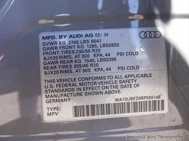 2024 Audi Q4 Sportback e-tron Premium Plus 55 quattro