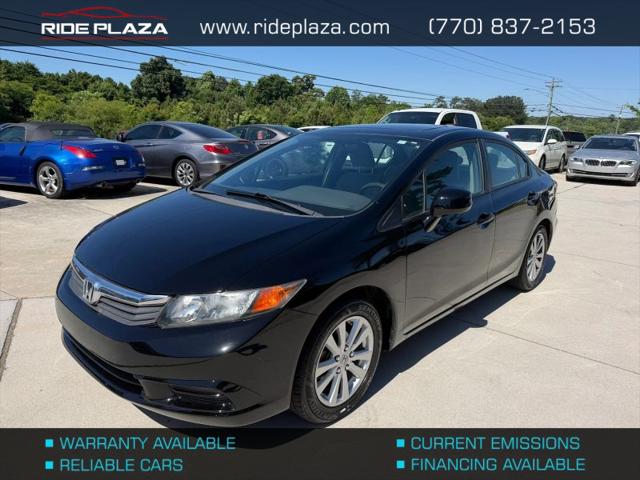 2012 Honda Civic EX for sale in Loganville, GA