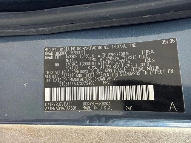 2007 Toyota Sequoia SR5 V8