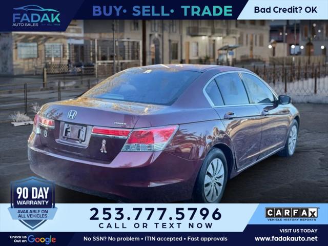 2012 Honda Accord 2.4 LX
