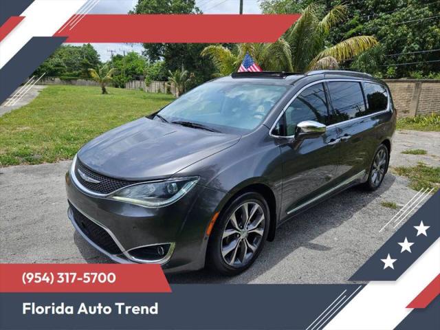 2017 Chrysler Pacifica Limited for sale in Plantation, FL
