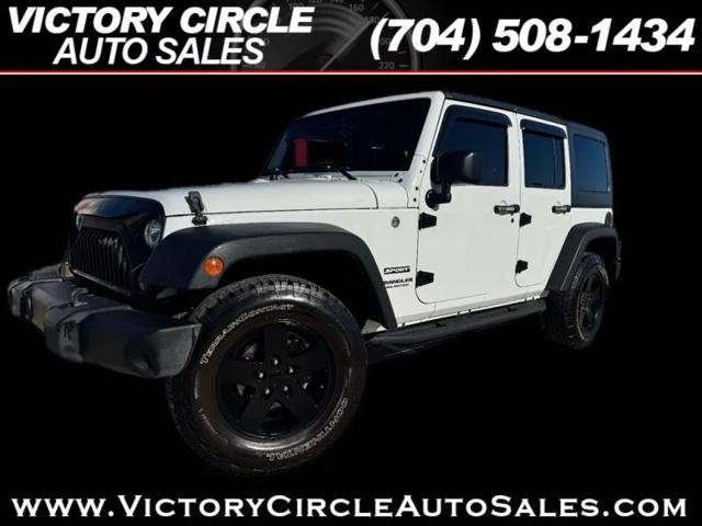 2017 Jeep Wrangler Unlimited Sport 4x4 for sale in Troutman, NC