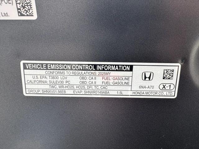 2025 Honda Accord Sedan SE