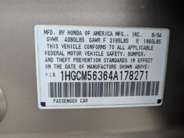 2004 Honda Accord 2.4 LX