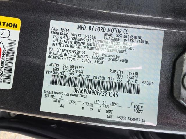 2015 Ford Fusion Titanium