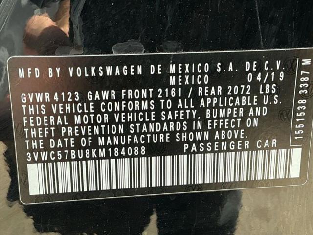2019 Volkswagen Jetta 1.4T S