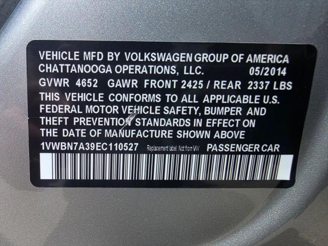 2014 Volkswagen Passat 2.0L TDI SE