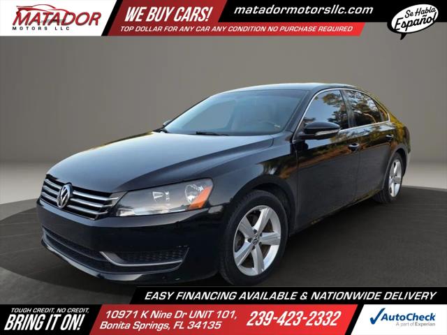 2012 Volkswagen Passat 2.5L SE for sale in Bonita Springs, FL