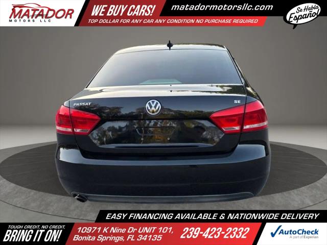 2012 Volkswagen Passat 2.5L SE