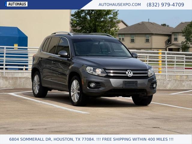 2014 Volkswagen Tiguan SE for sale in Houston, TX