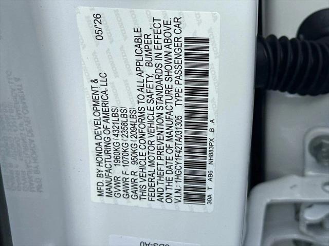 2026 Honda Accord Sedan SE