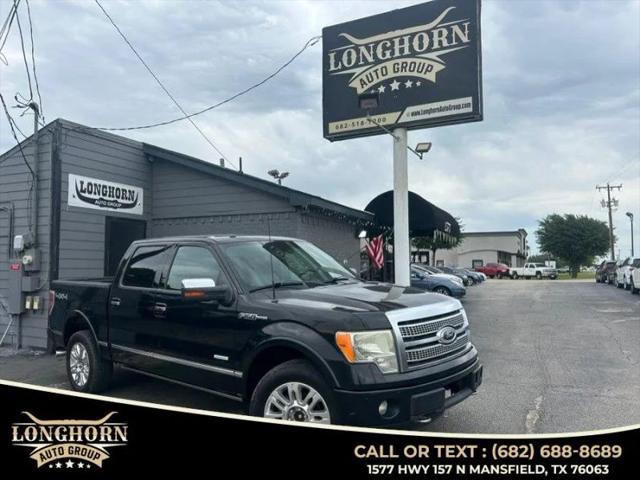 2012 Ford F-150 Platinum for sale in Mansfield, TX