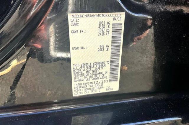2019 Nissan Altima 2.5 S