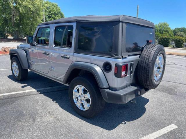 2018 Jeep Wrangler Unlimited Sport S 4x4