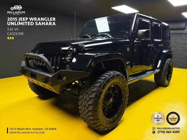 2015 Jeep Wrangler Unlimited Sahara for sale in Anaheim, CA