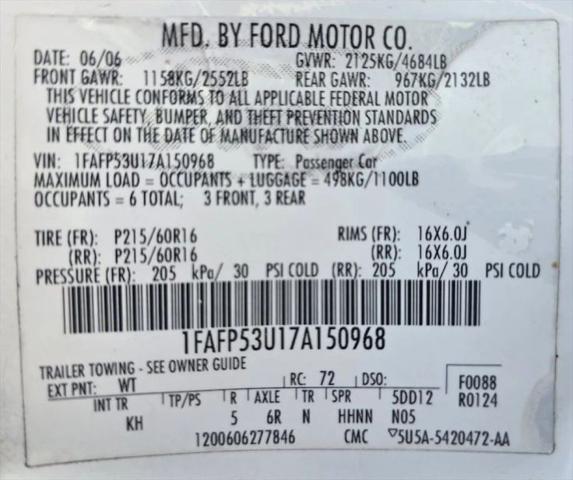 2007 Ford Taurus SE