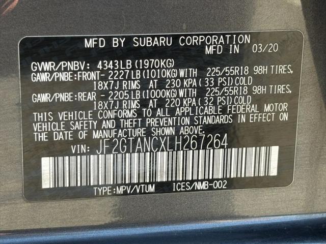 2020 Subaru Crosstrek Limited