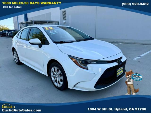2022 Toyota Corolla LE for sale in Upland, CA