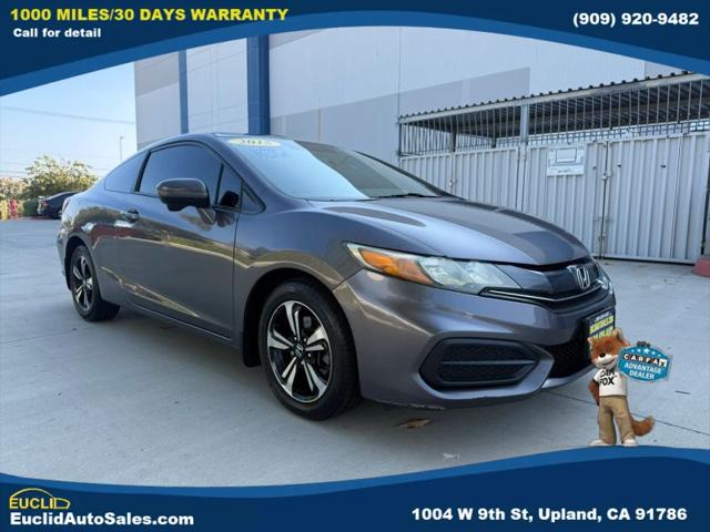 2015 Honda Civic EX for sale in Upland, CA