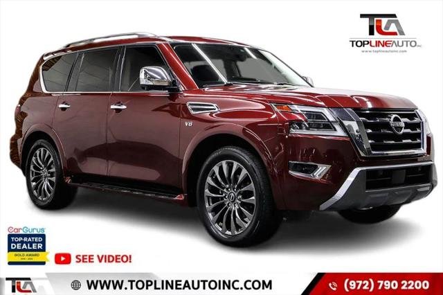 2021 Nissan Armada Platinum 2WD for sale in Dallas, TX