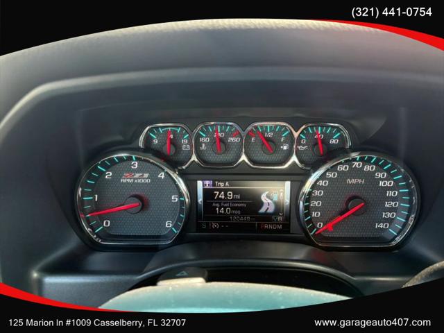 2016 Chevrolet Silverado 1500 2LZ