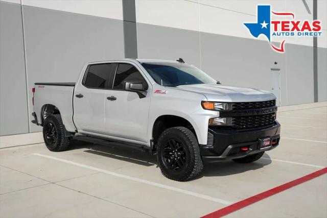 2021 Chevrolet Silverado 1500 4WD Crew Cab Short Bed Custom Trail Boss for sale in Mesquite, TX