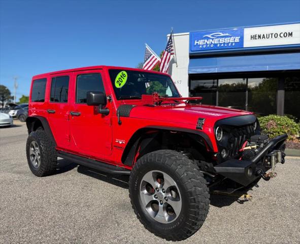2016 Jeep Wrangler Unlimited Sahara