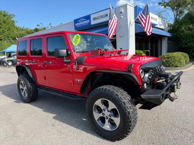 2016 Jeep Wrangler Unlimited Sahara