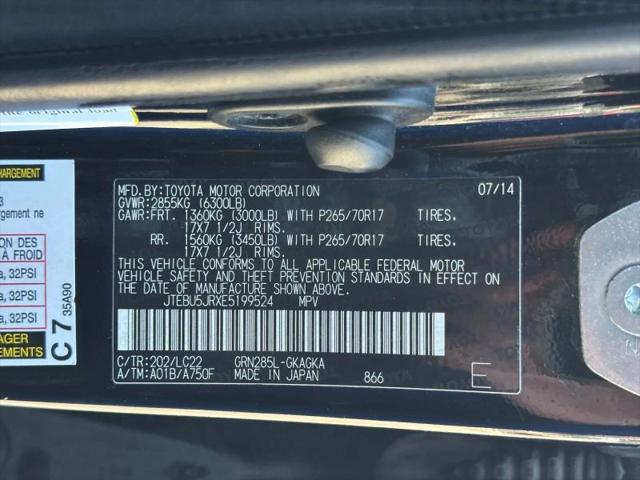 2014 Toyota 4Runner Trail