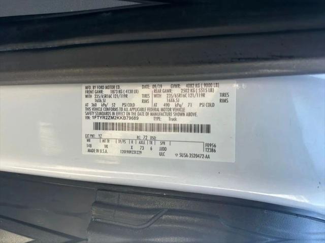 2019 Ford Transit w/60/40 Side Door w/LWB