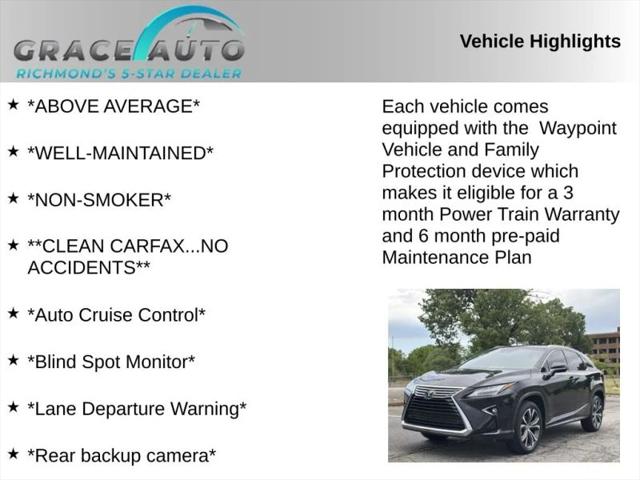 2016 Lexus RX 350 350