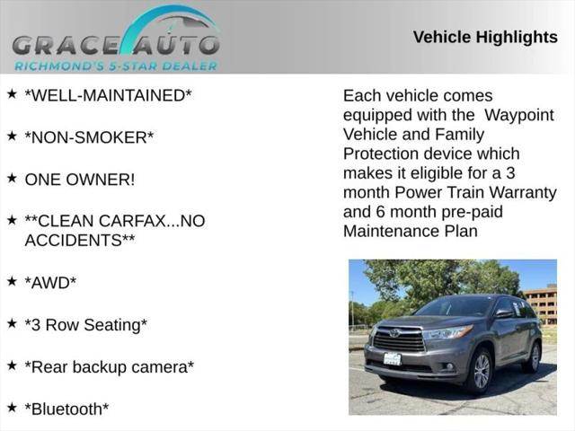 2014 Toyota Highlander LE Plus V6