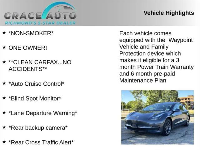 2022 Tesla Model 3 Rear-Wheel Drive