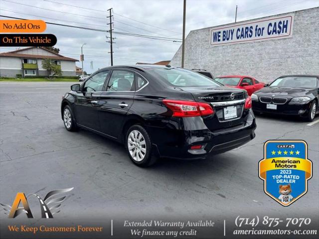 2016 Nissan Sentra SV for sale in Stanton, CA