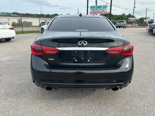 2018 INFINITI Q50 3.0t LUXE for sale in Sugar Land, TX