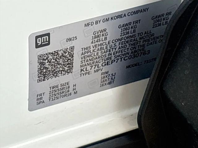 2026 Chevrolet Trax FWD 1RS