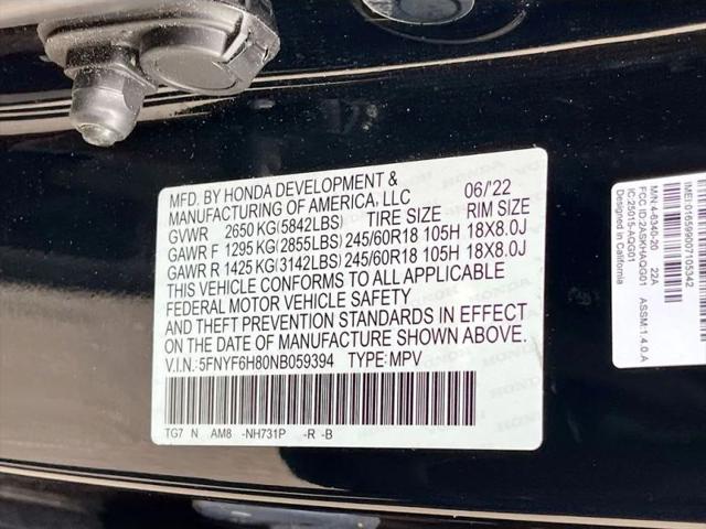 2022 Honda Pilot AWD TrailSport