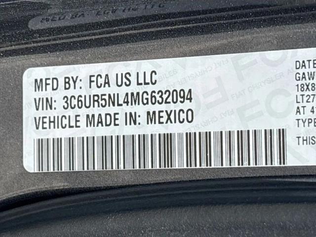 2021 Jeep Ram 2500 Laramie Mega Cab 4x4 6'4" Box