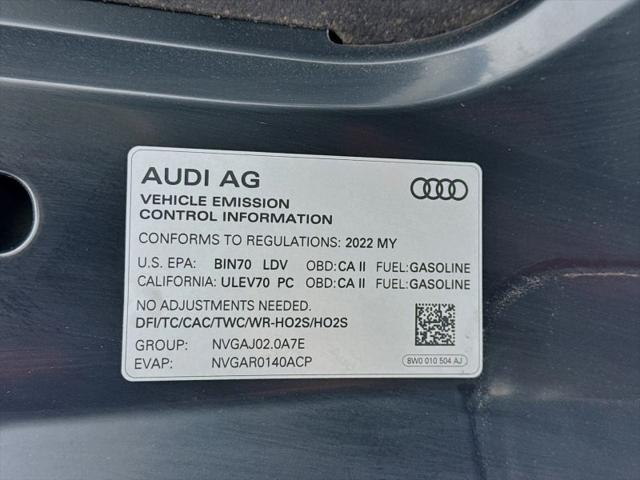 2022 Audi A4 Premium Plus 40 TFSI quattro S tronic