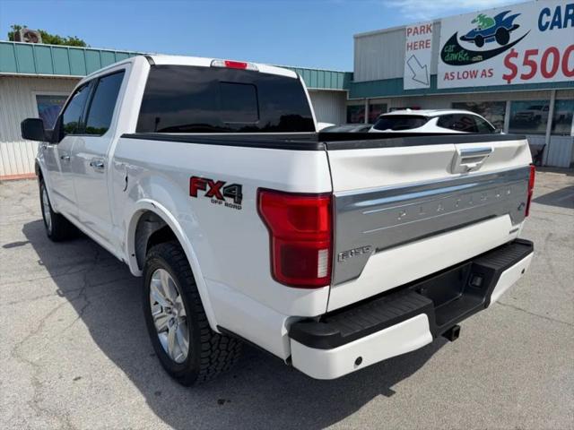 2018 Ford F-150 Platinum