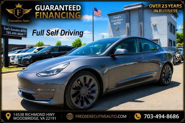 2021 Tesla Model 3 Performance Dual Motor All-Wheel Drive for sale in Woodbridge, VA