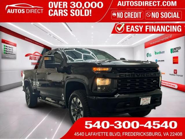 2021 Chevrolet Silverado 2500HD 4WD Crew Cab Standard Bed Custom for sale in Fredericksburg, VA