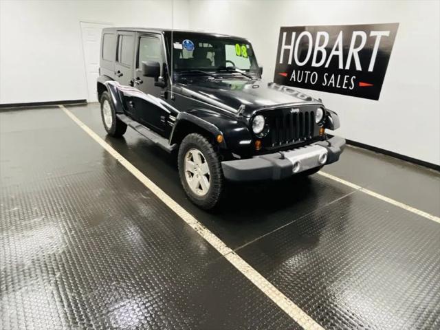 2008 Jeep Wrangler Unlimited Sahara for sale in Hobart, IN