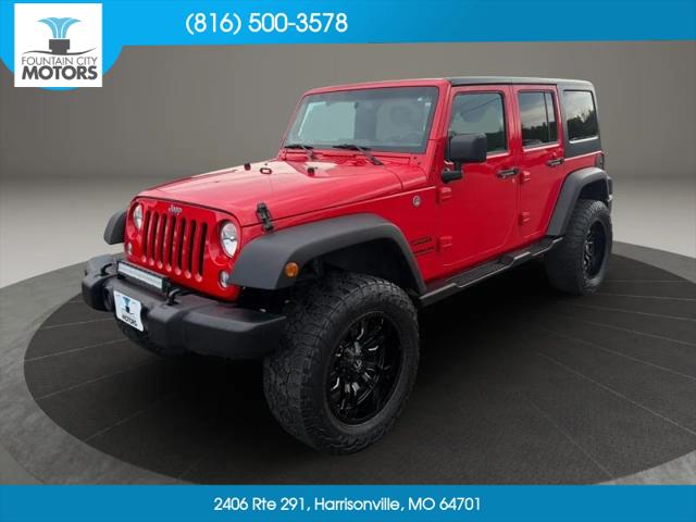 2017 Jeep Wrangler Unlimited Sport 4x4 for sale in Harrisonville, MO